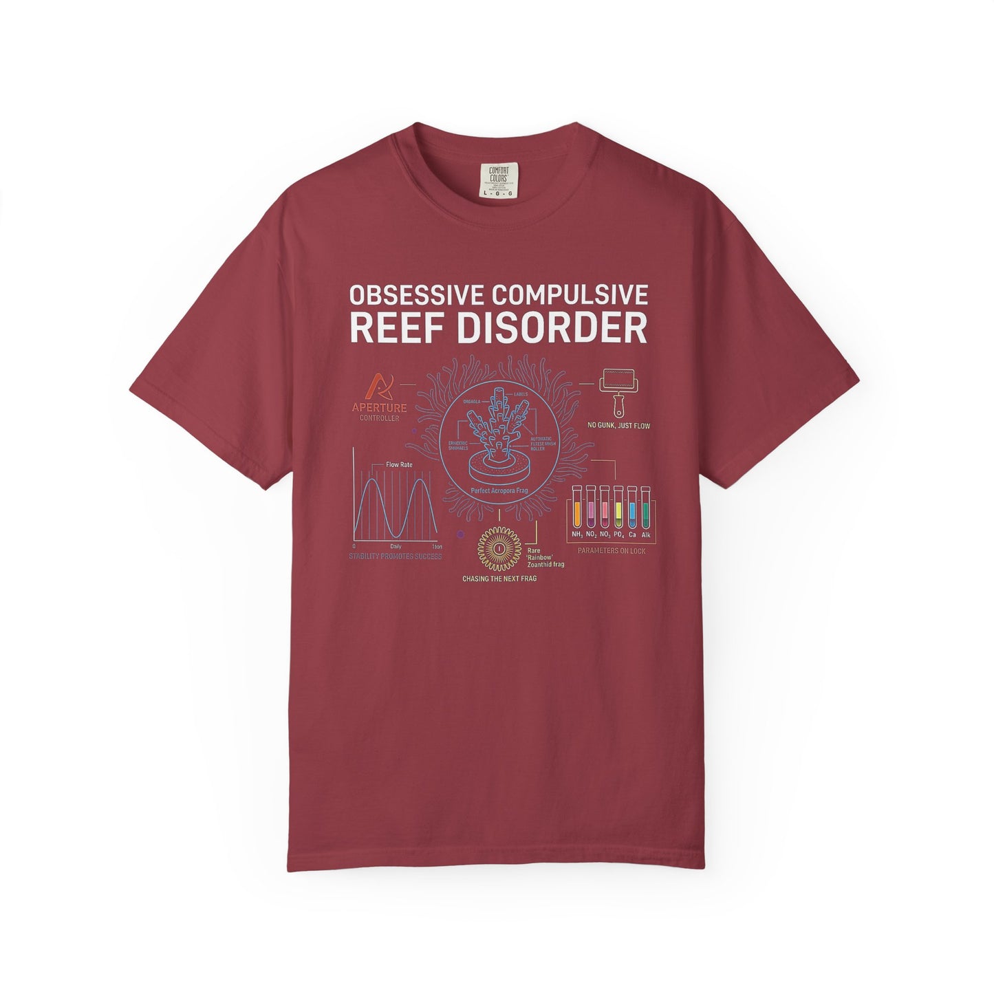 OBSESSIVE COMPULSIVE REEF DISORDER – Saltwater Aquarium Graphic T-Shirt