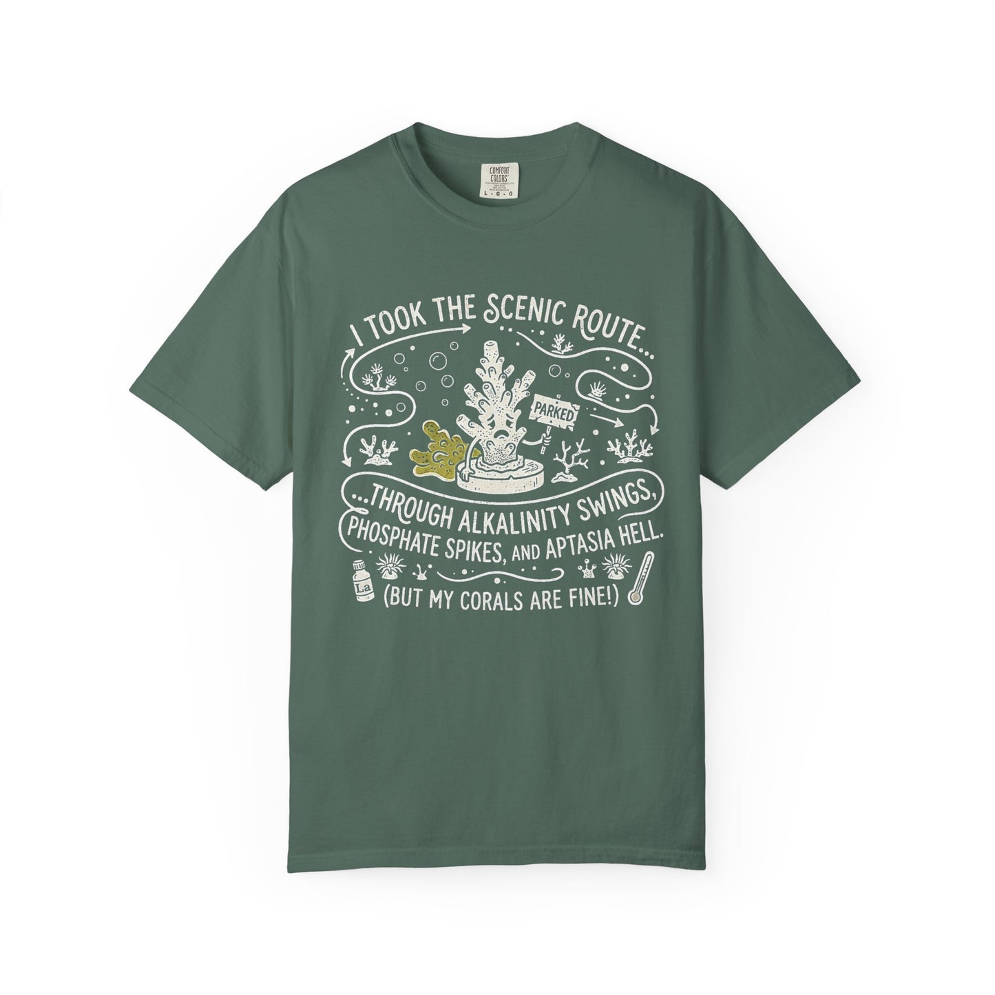 THE SCENIC ROUTE – Saltwater Aquarium Graphic T-Shirt