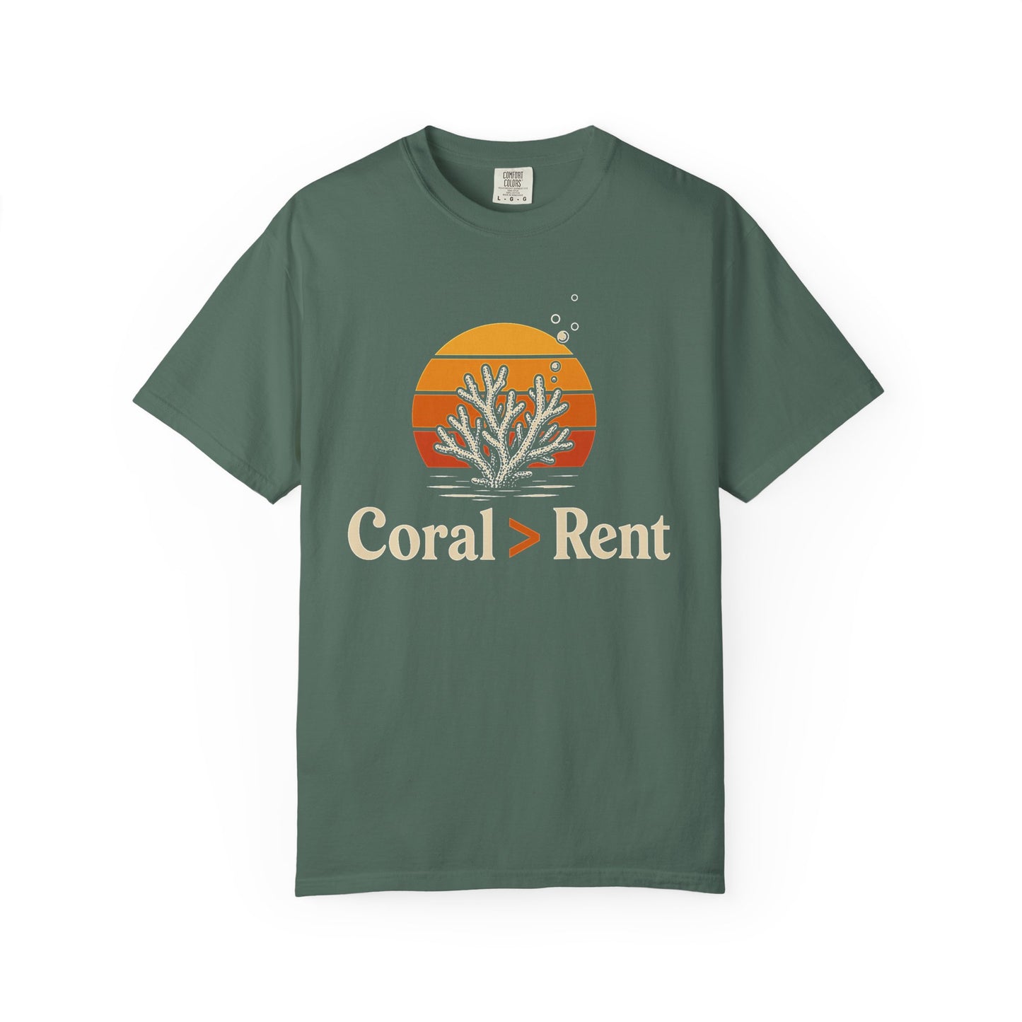 CORAL > RENT – Saltwater Aquarium Graphic T-Shirt