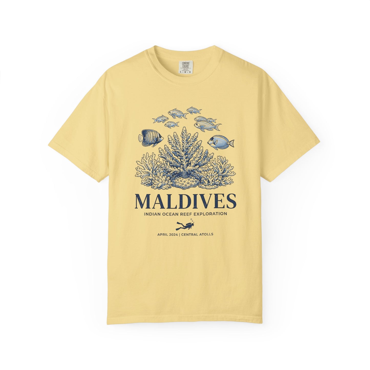 MALDIVES – Indian Ocean Reef Exploration Graphic T-Shirt