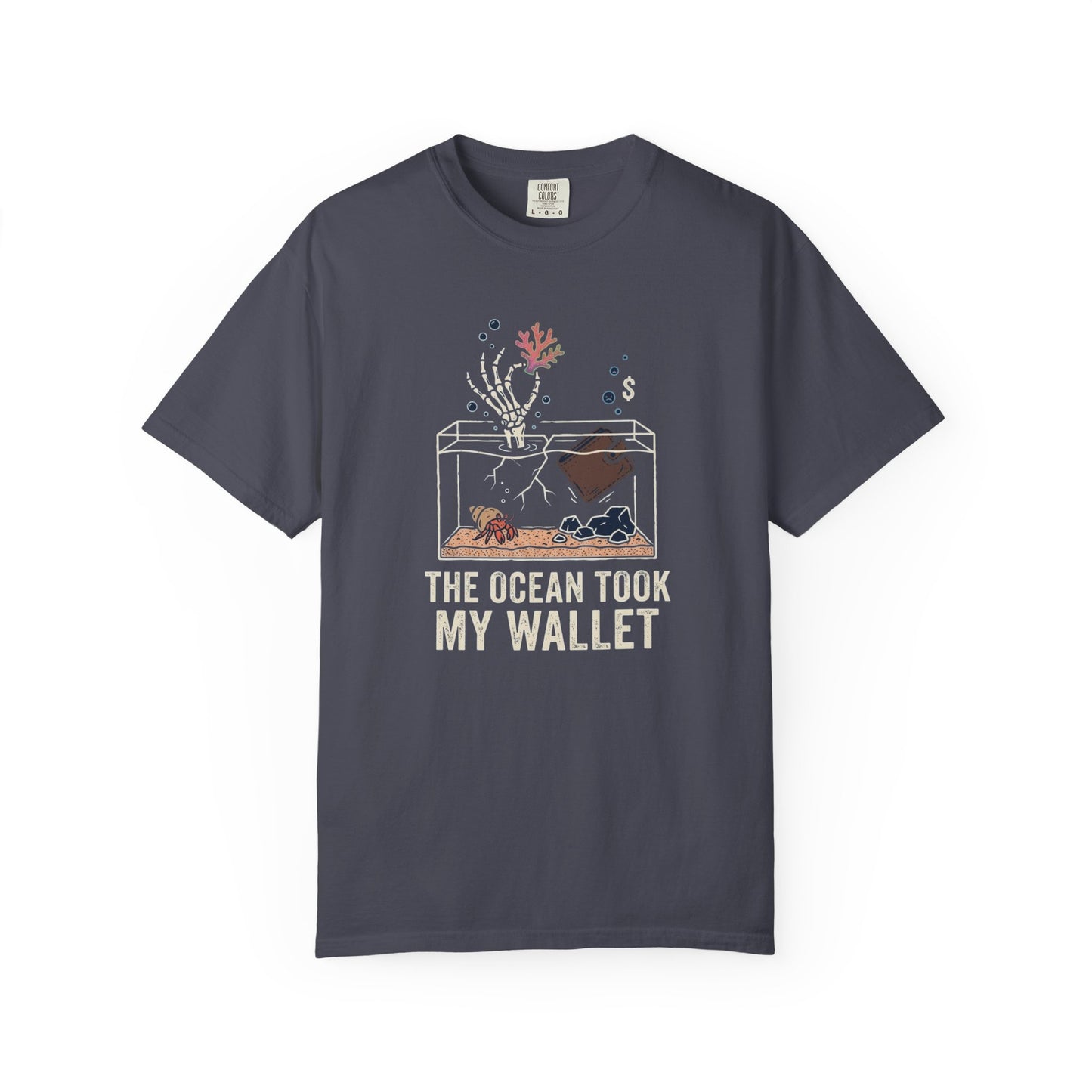 THE OCEAN TOOK MY WALLET – Saltwater Aquarium Graphic T-Shirt