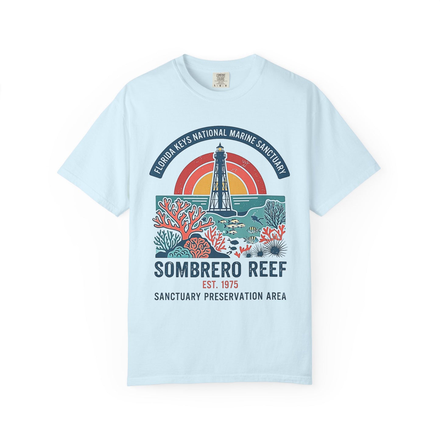 SOMBRERO REEF – Florida Keys National Marine Sanctuary Graphic T-Shirt