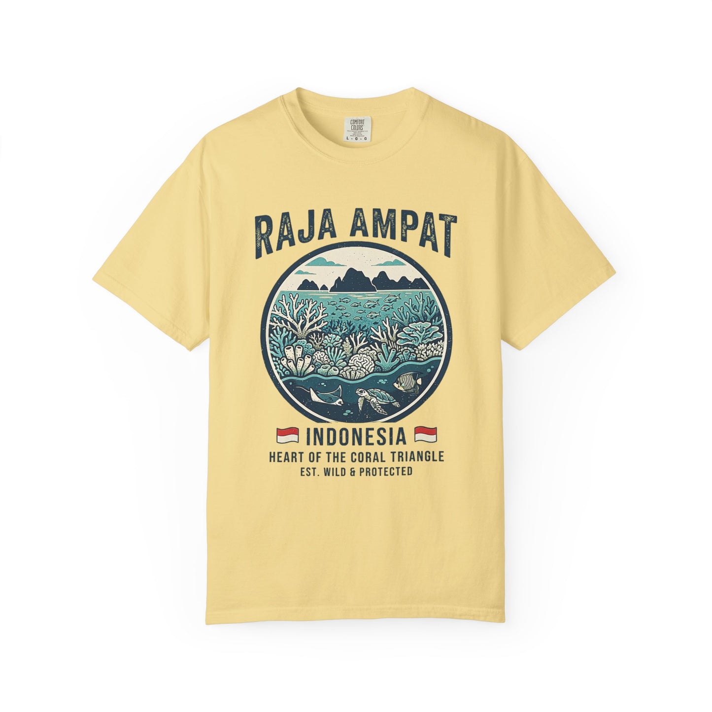 RAJA AMPAT, INDONESIA – Heart of the Coral Triangle Graphic T-Shirt