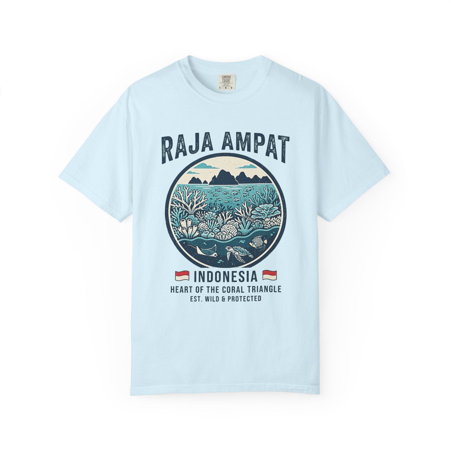 RAJA AMPAT, INDONESIA – Heart of the Coral Triangle Graphic T-Shirt
