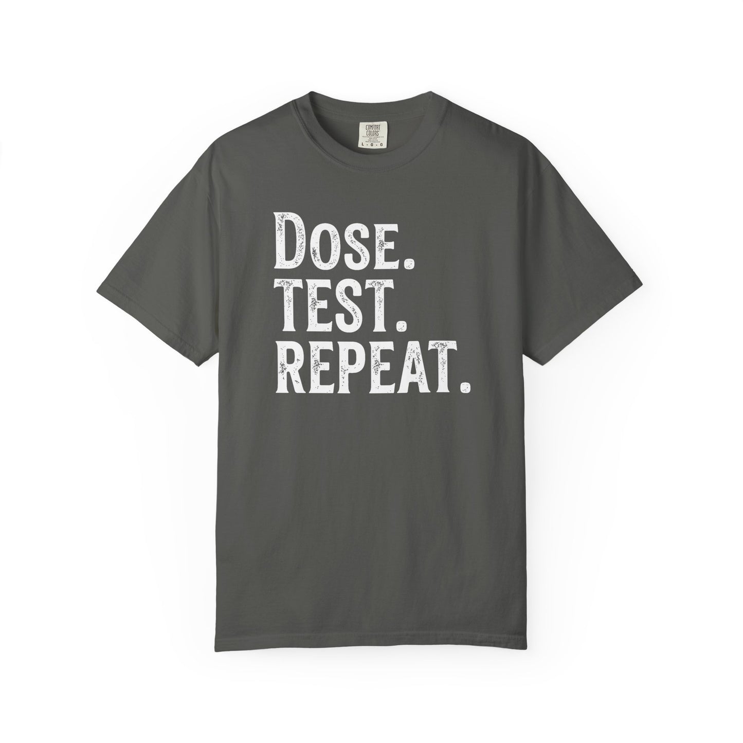 DOSE. TEST. REPEAT. – Saltwater Aquarium Graphic T-Shirt