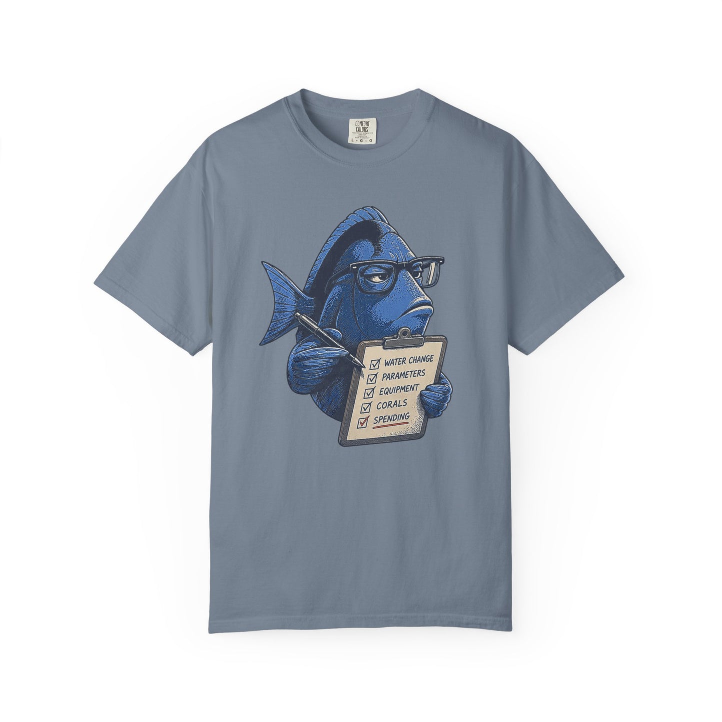 THE REEFER’S CHECKLIST – Saltwater Aquarium Graphic T-Shirt