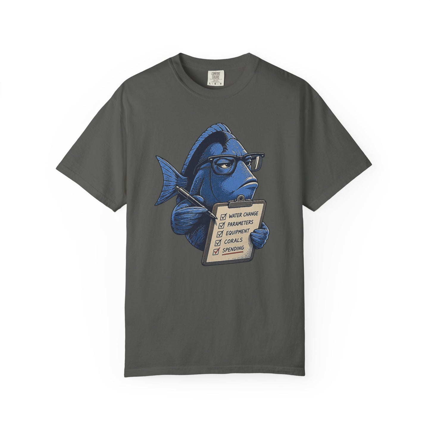 THE REEFER’S CHECKLIST – Saltwater Aquarium Graphic T-Shirt
