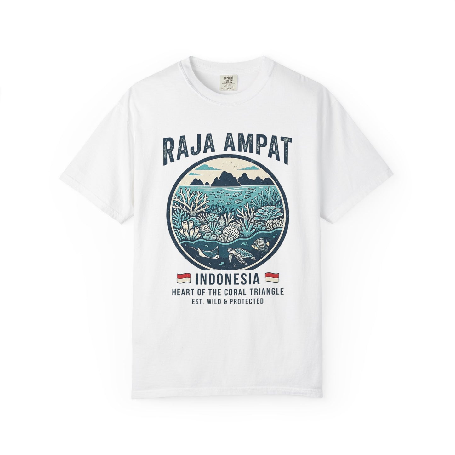 RAJA AMPAT, INDONESIA – Heart of the Coral Triangle Graphic T-Shirt