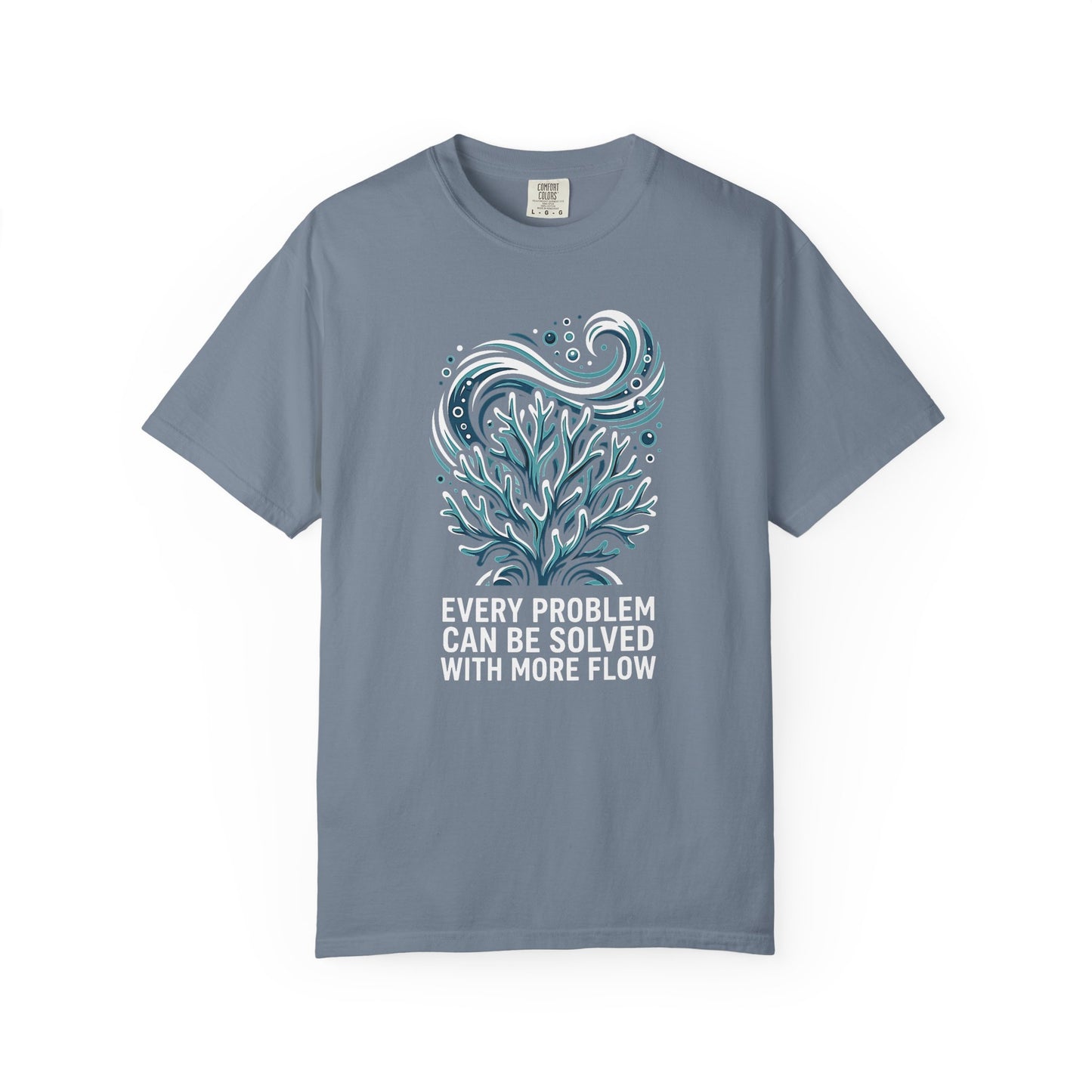 EVERY PROBLEM CAN BE SOLVED WITH MORE FLOW – Saltwater Aquarium Graphic T-Shirt