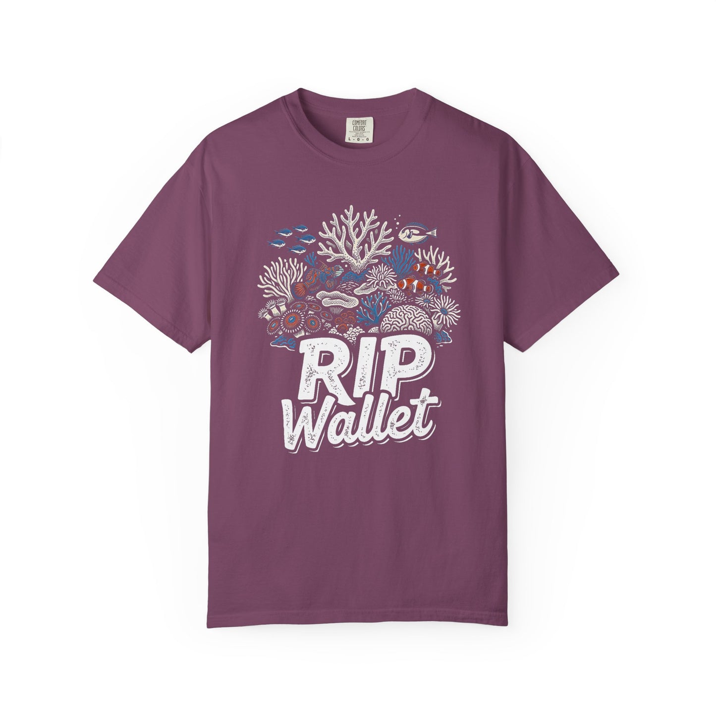 RIP WALLET – Saltwater Aquarium Graphic T-Shirt