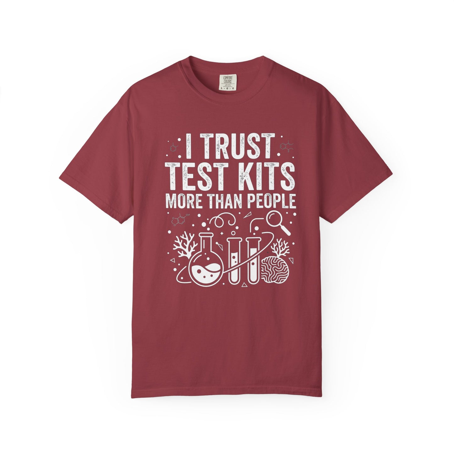 I TRUST TEST KITS MORE THAN PEOPLE – Saltwater Aquarium Graphic T-Shirt