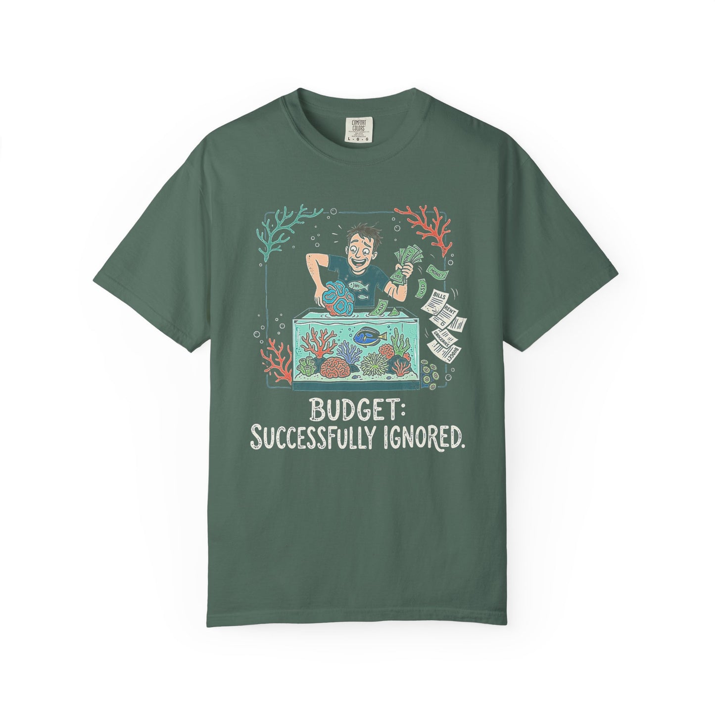 BUDGET: SUCCESSFULLY IGNORED – Saltwater Aquarium Graphic T-Shirt