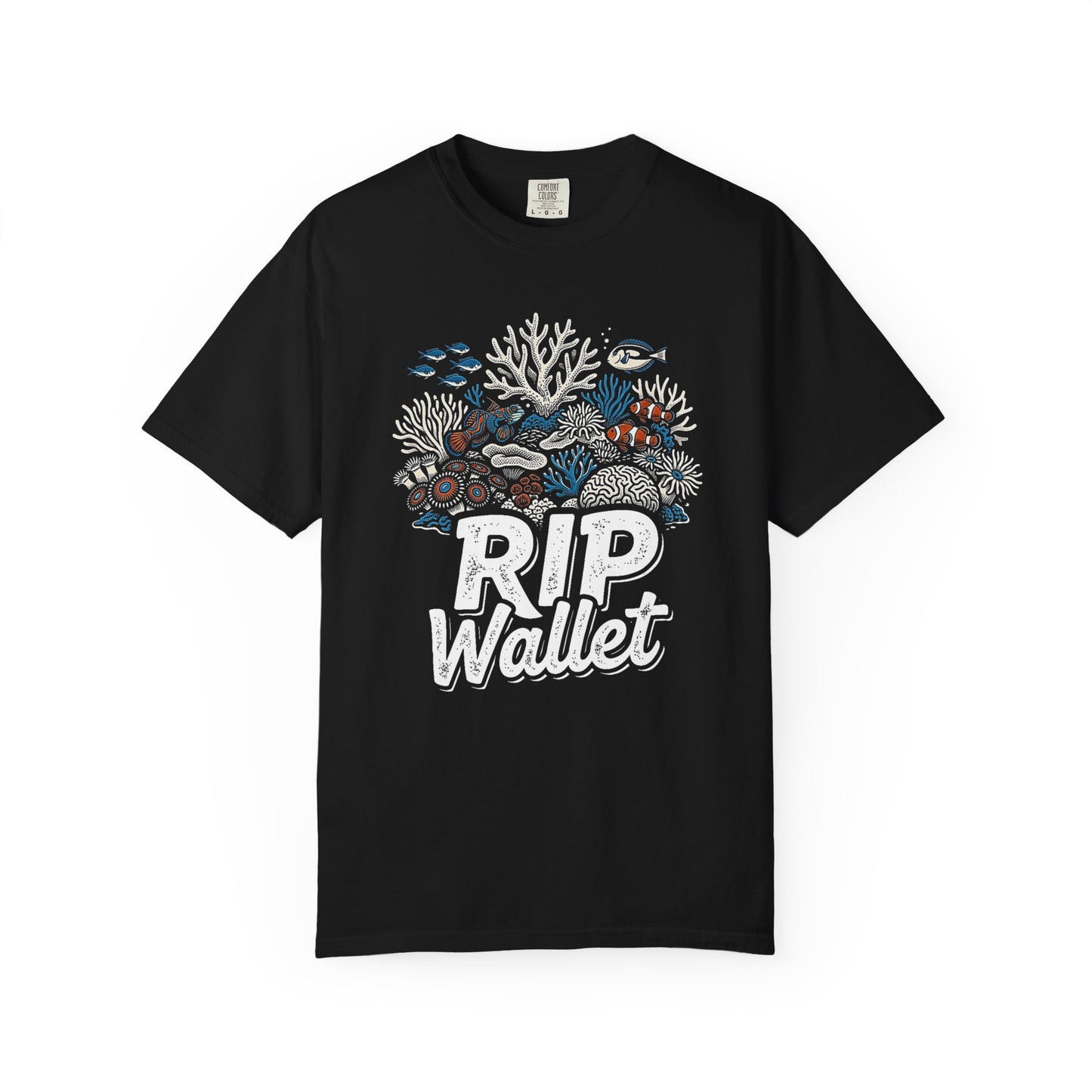 RIP WALLET – Saltwater Aquarium Graphic T-Shirt